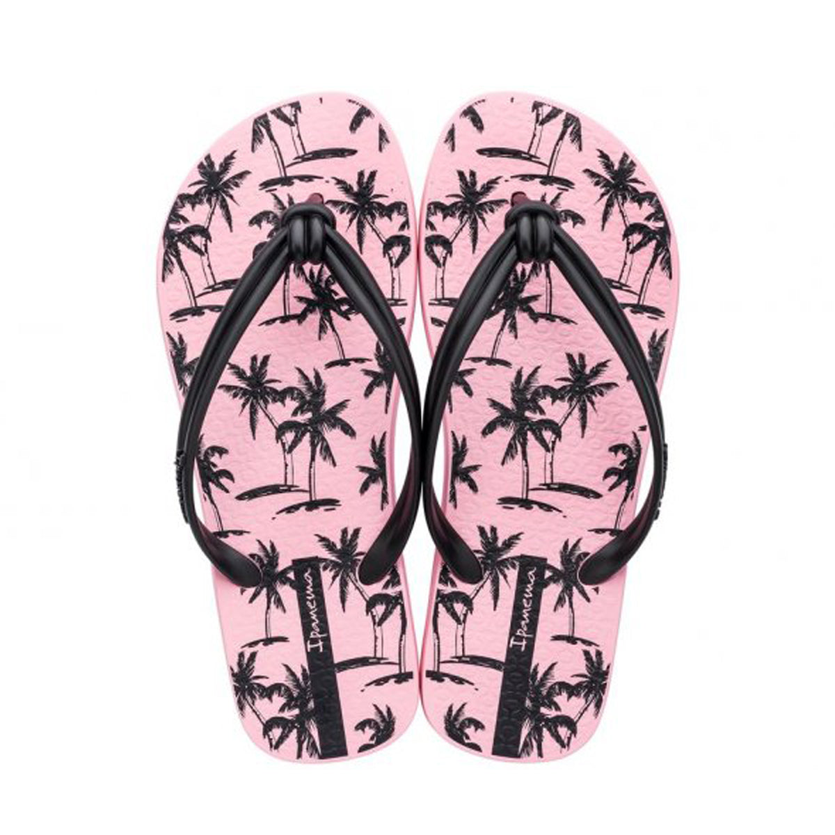 Ipanema Beach Flip-Flops For Women, Pink & Black