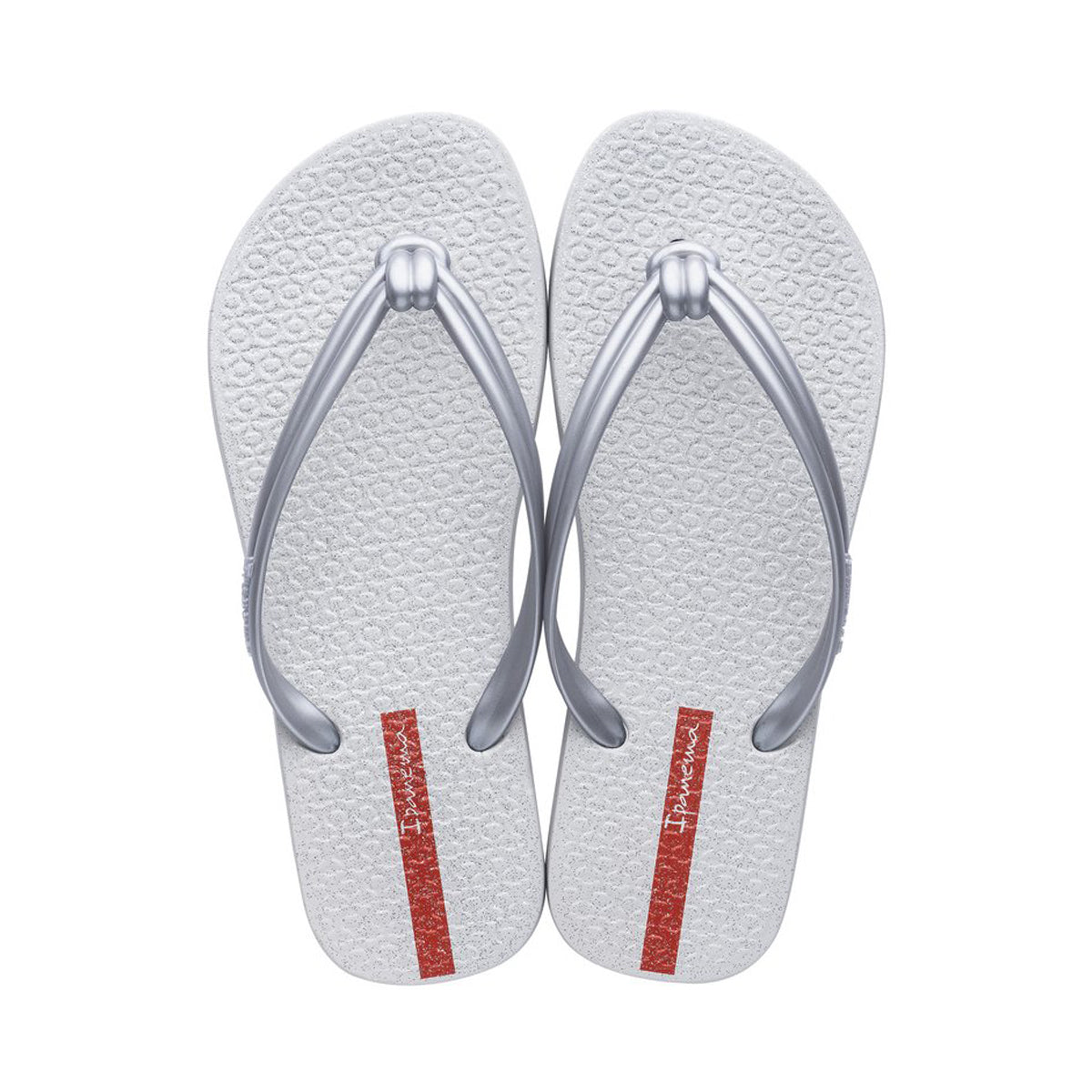 Ipanema Flip-Flops For Women, Grey & Silver