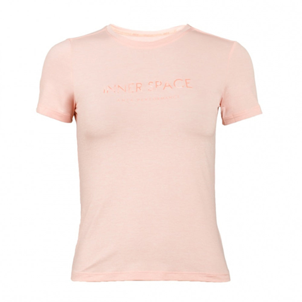 Anta SS Tee Cotton T-Shirt For Women, Rose