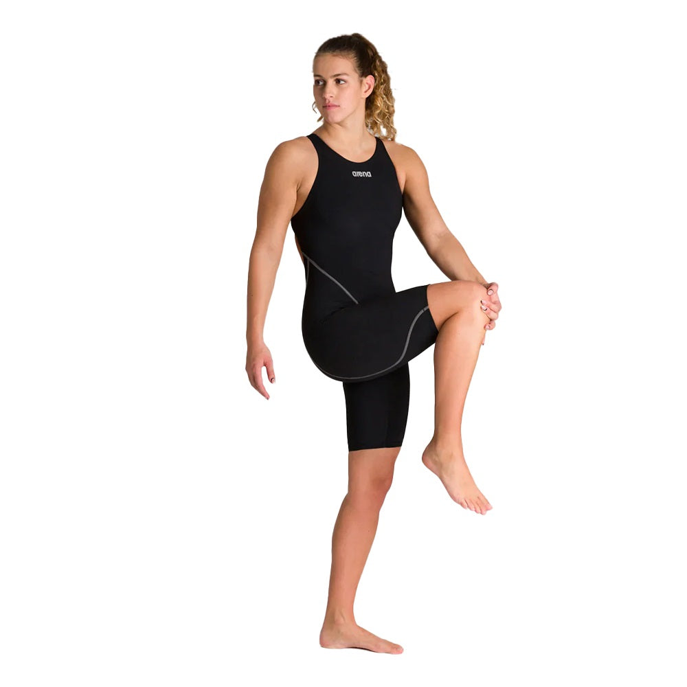 Arena Powerskin Carbon Air 2 Open Back Swimsuit For Women, Black