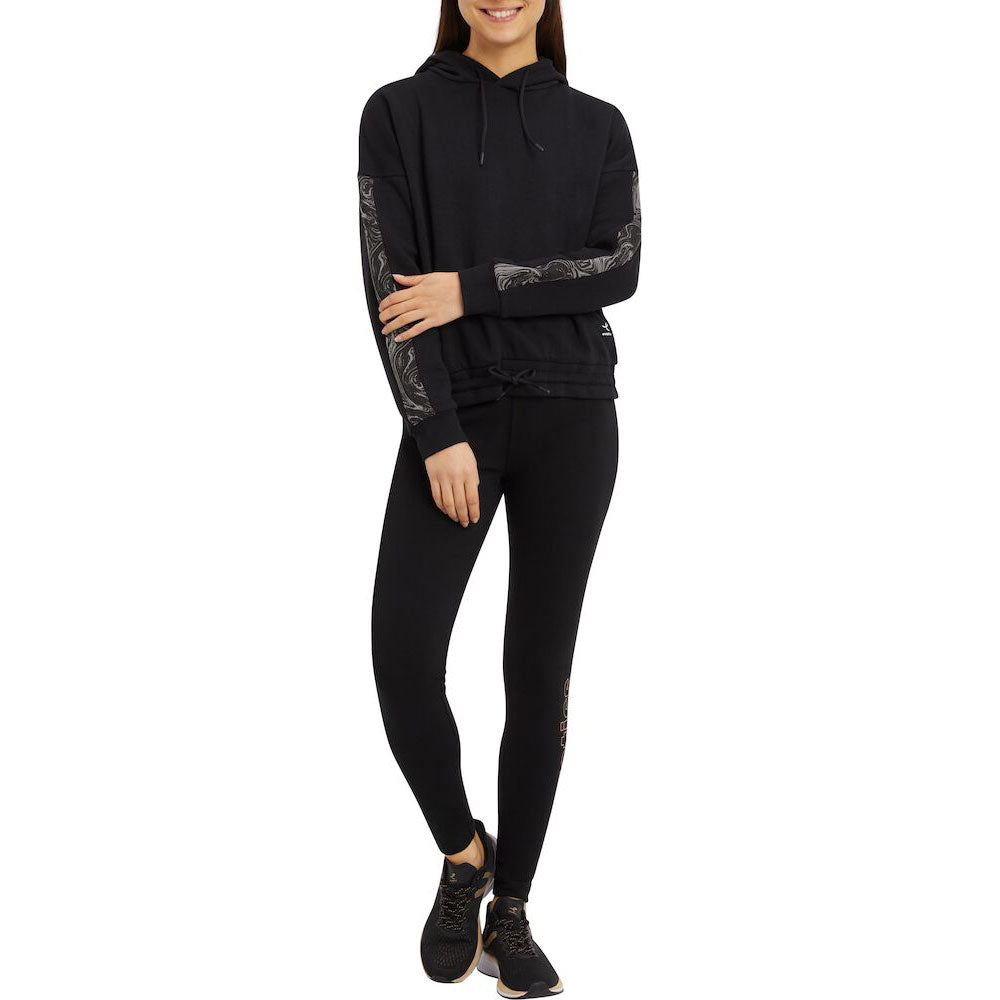 سويت شيرت بغطاء رأس من Energetics Jacy للنساء، أسود