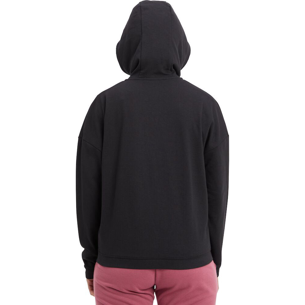 Energetics Hooded Jacket With Sleeves & Zipper For Women, Black