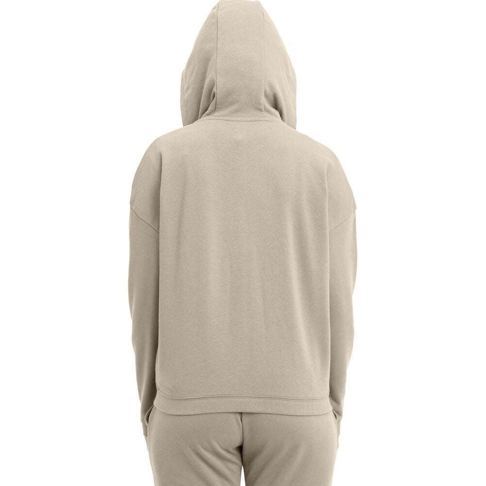 Energetics Hooded Jacket With Sleeves & Zipper For Women, Sand