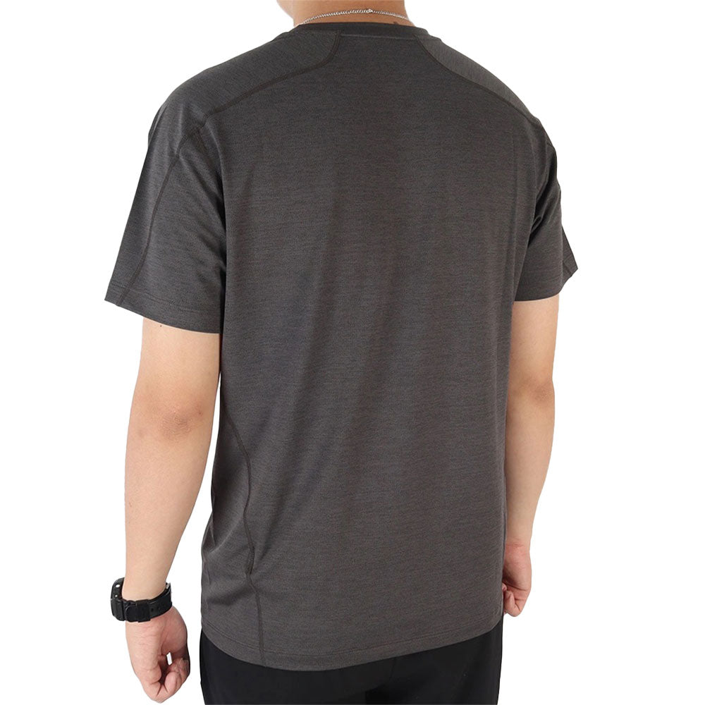 Anta Running T-Shirt For Men, Dark Grey