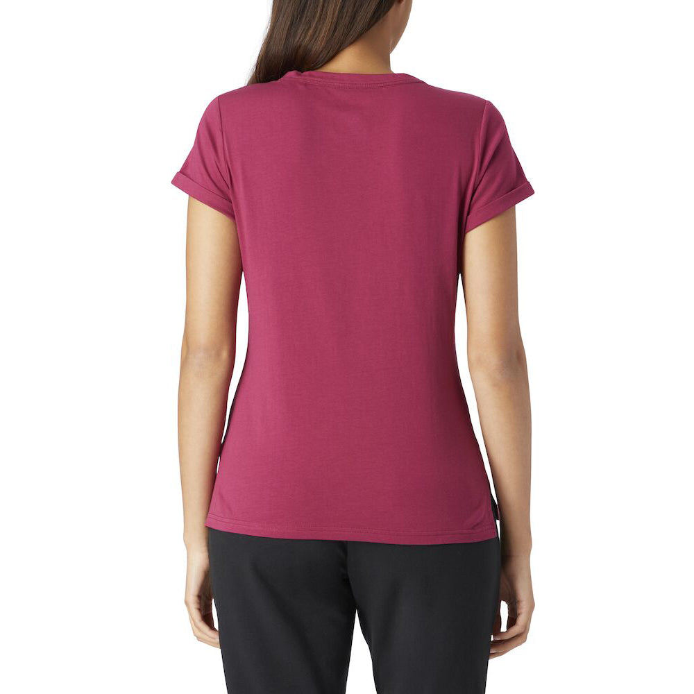 Energetics Lifestyle T-Shirt For Women, Dark Red