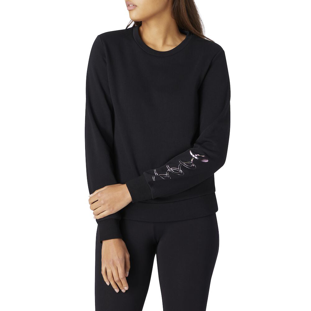 Energetics Sweatshirt with Long Sleeves For Women, Black