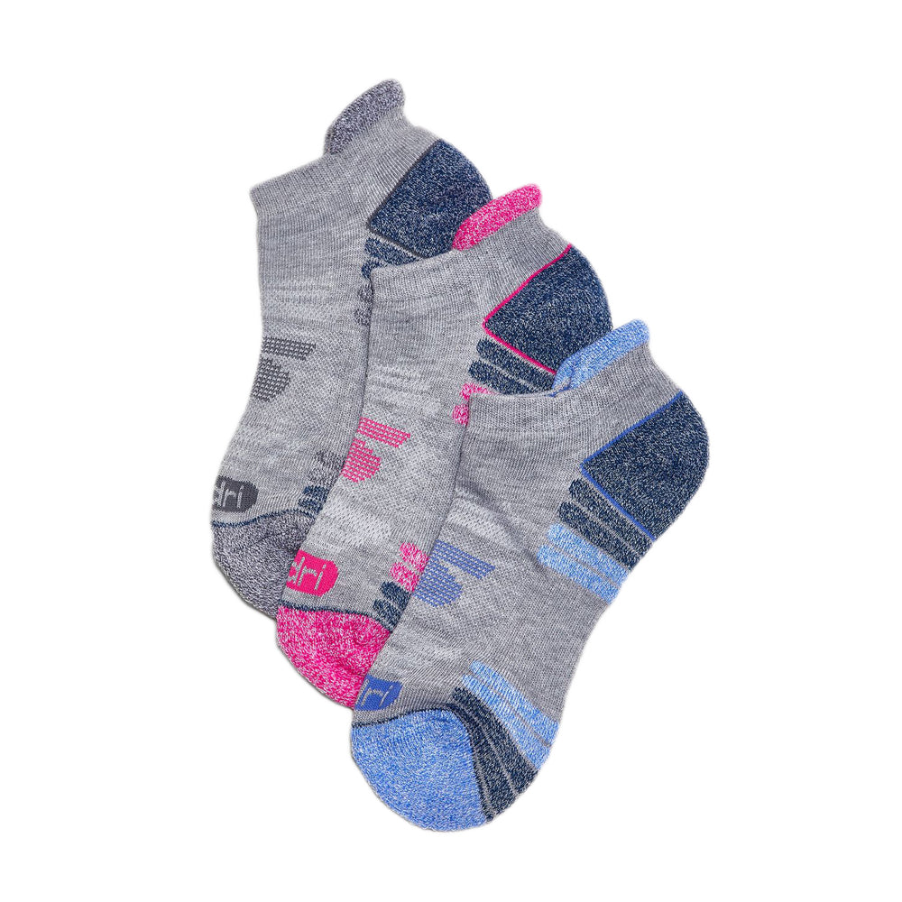 Skechers Lifestyle Socks Packet For Women, Grey & Pink