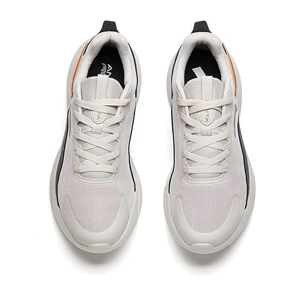 Anta Running Shoes For Men, Grey & Brown