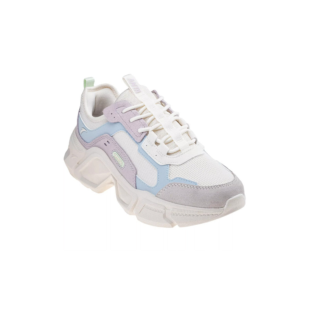 Anta Lifestyle Shoes For Women, Beige & Blue