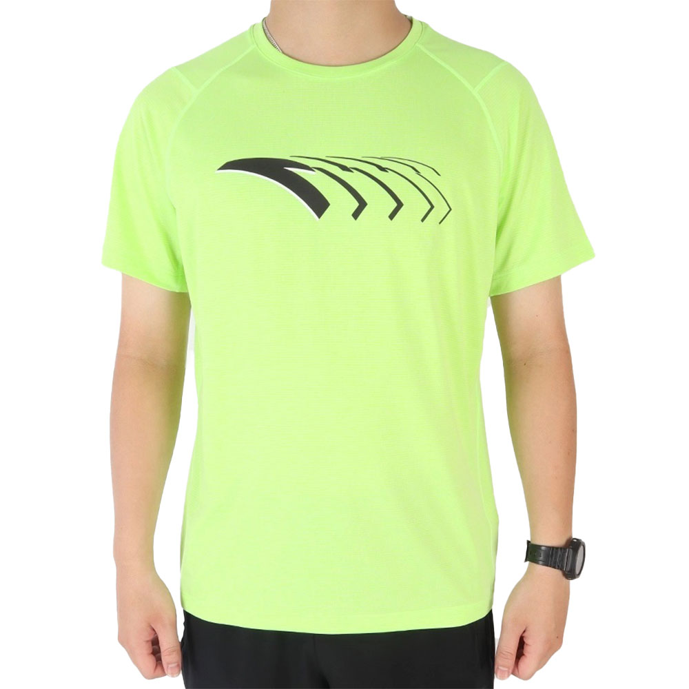 Anta Running T-Shirt For Men, Green