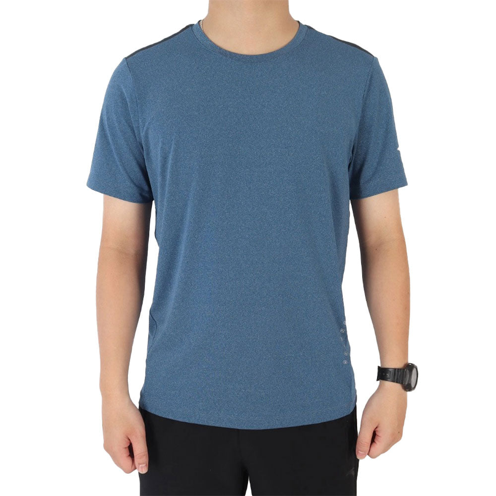 Anta SS Tee Running T-Shirt For Men, Blue