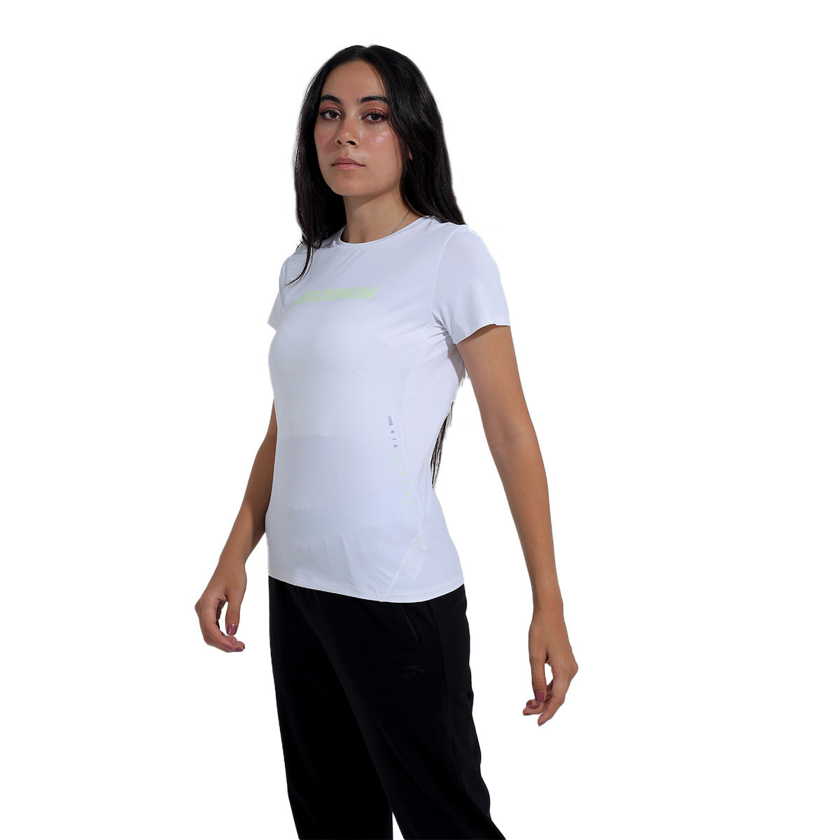 Anta Sports T-Shirt For Women, White
