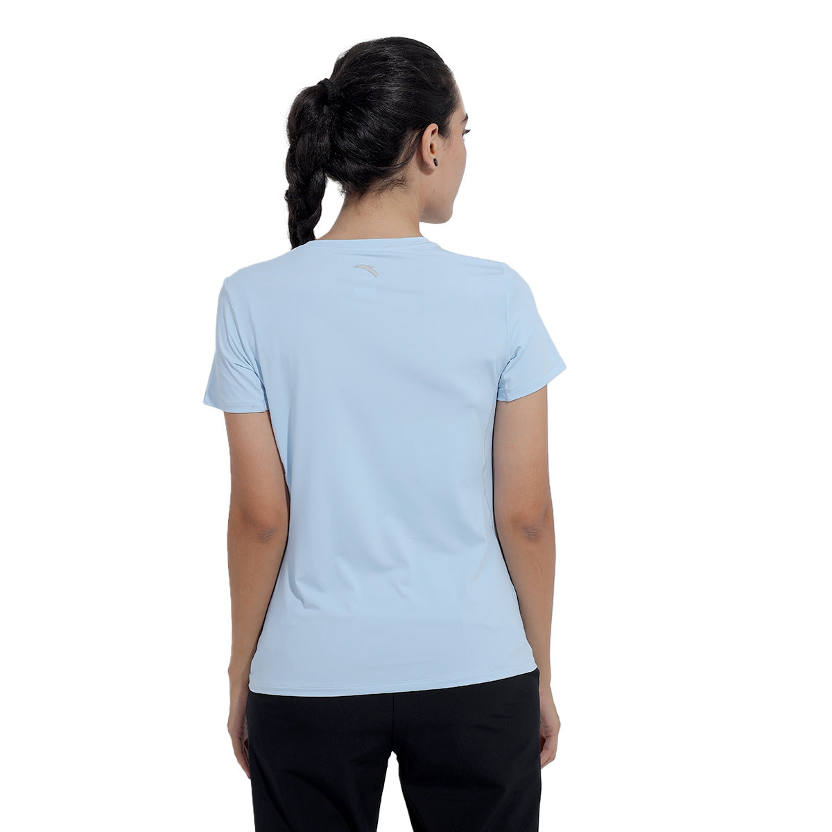 Anta Sports T-Shirt For Women, Sky Blue